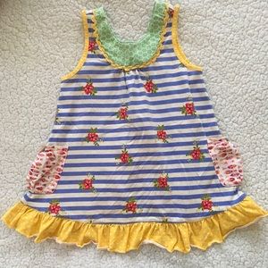 Matilda Jane Split Back Tank Top Sz 6